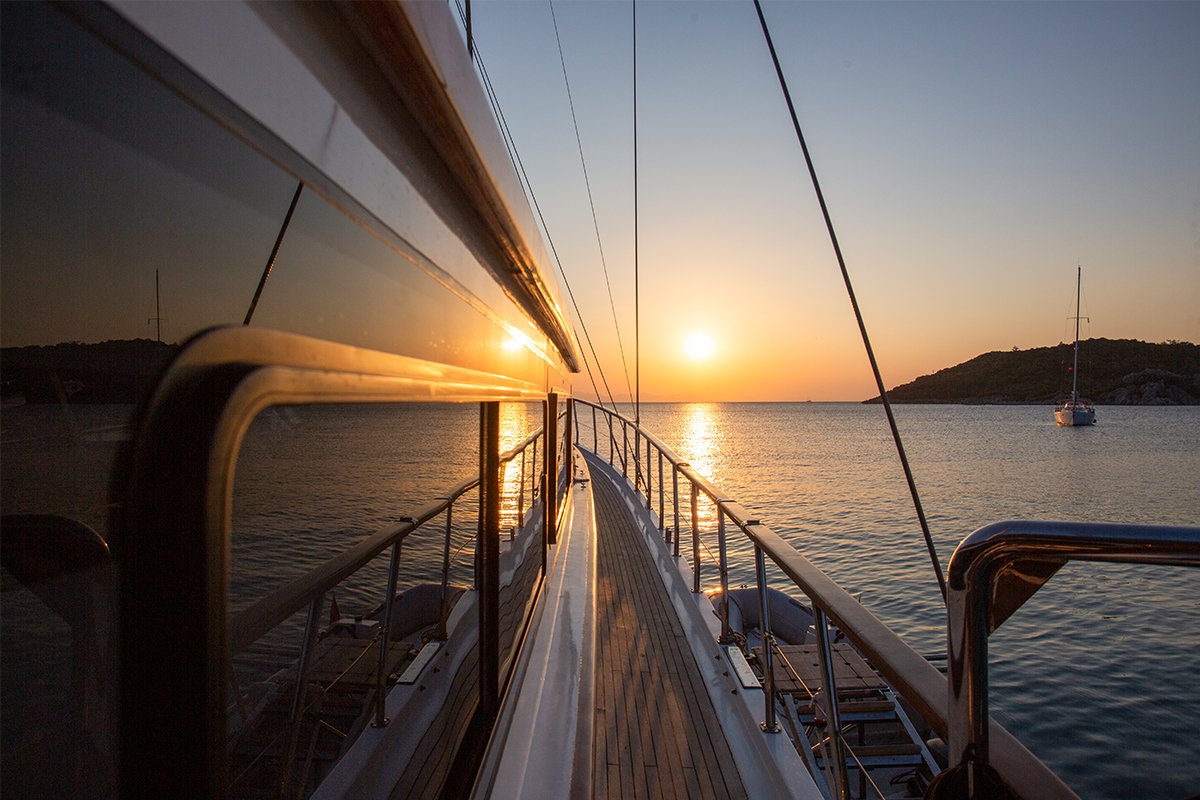 Cabin aboard the GS2404 private gulet charter Marmaris