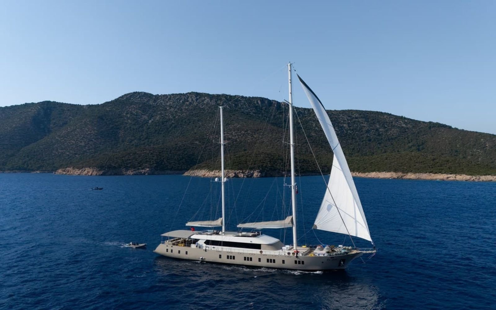 50m Luxury Motor Sailer Charter Göcek | 2024 | DL5024