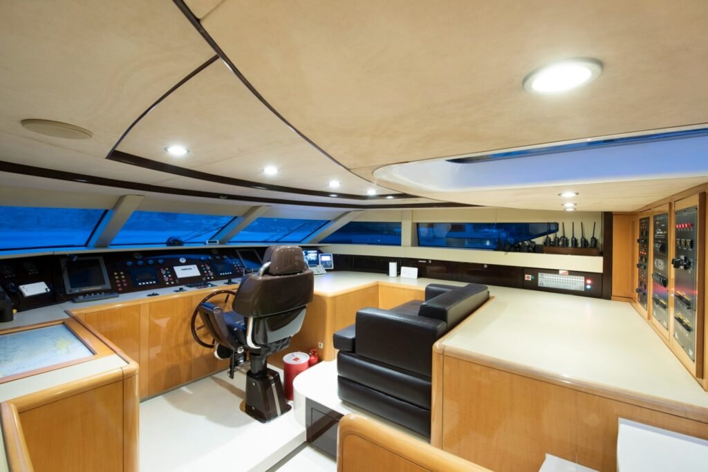 GO3506 köprüüstü ve dümen istasyonu, navigasyon ve güvenlik sistemleri