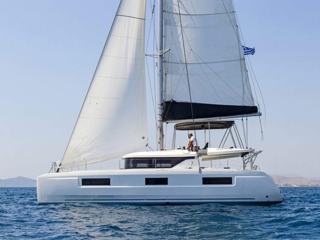 Lagoon 46 Catamaran Charter Rhodes | 2021 | NW1406
