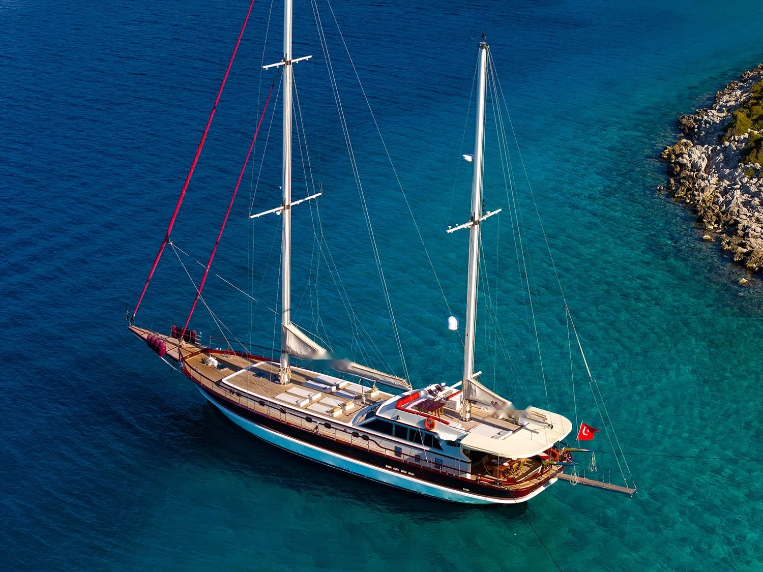 26m Deluxe Motor Sailer Charter Göcek | 2007 | SE2607