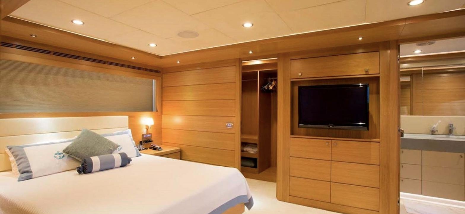 Mengi Yay 130 Bodrum kiralama - giyinme odası, ekran ve ötesinde banyosu olan VIP kabin