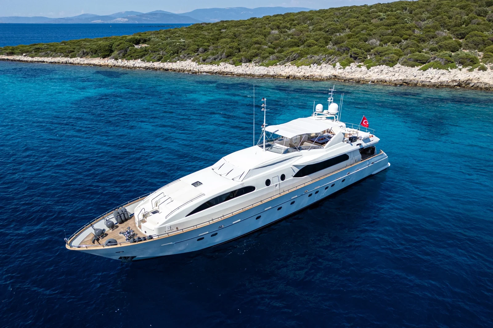 35m Falcon 115 Luxury Motor Yacht Charter Bodrum | 2007 | SR3507