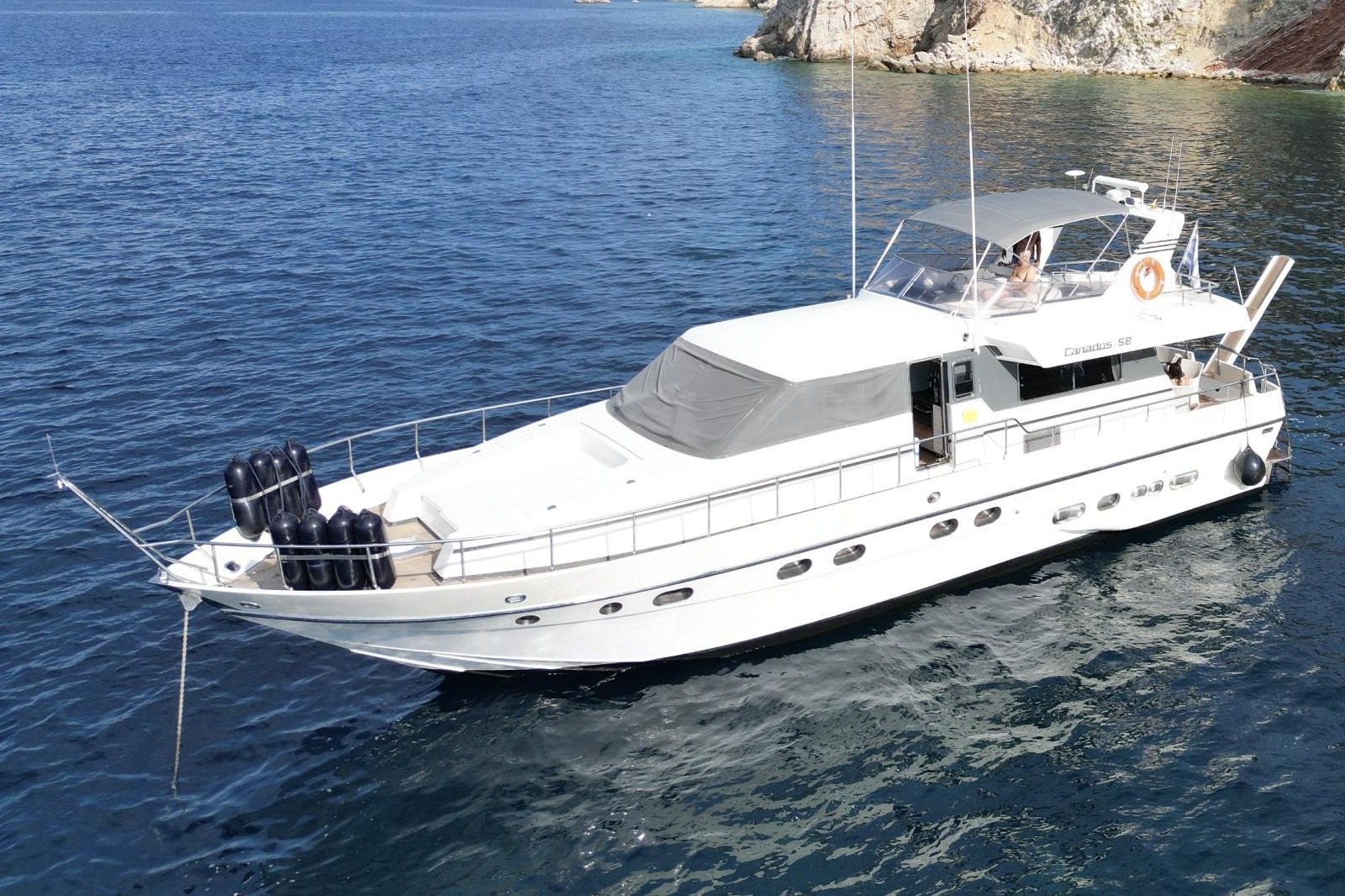 18m Canados 58 Motor Yacht Charter Lefkada | 1994 | AR1703