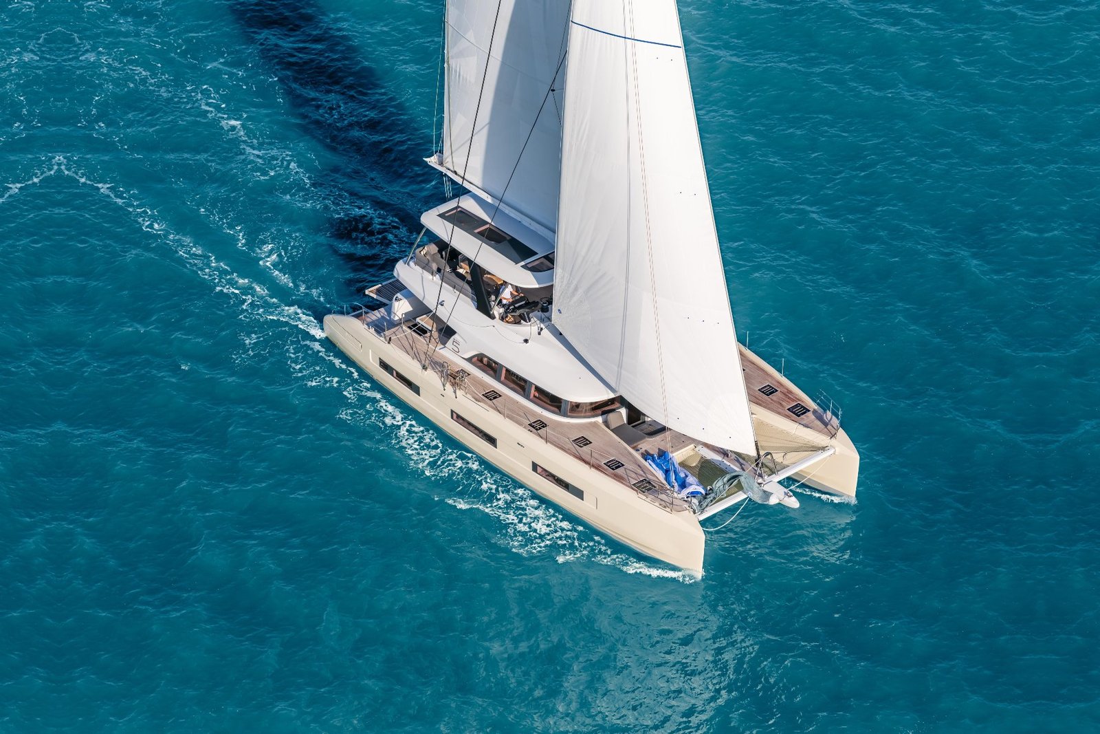 Lagoon Sixty 5 catamaran charter Greece | 5-Cabin Crewed Flagship Catamaran | LA2005