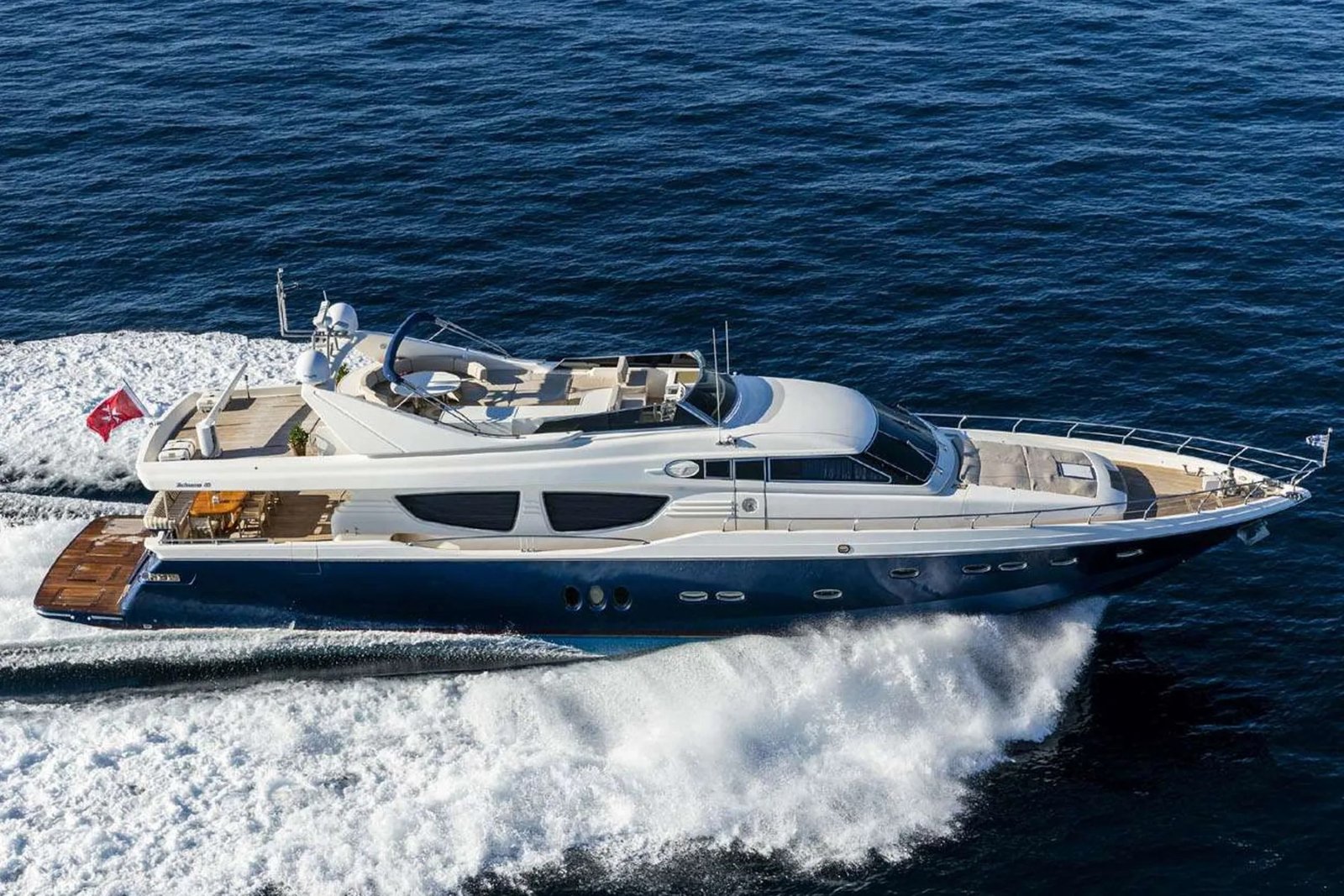 Posillipo Technema 85 Motor Yacht Charter Athens | 4-Cabin Crewed Yacht with Chef | PO2604