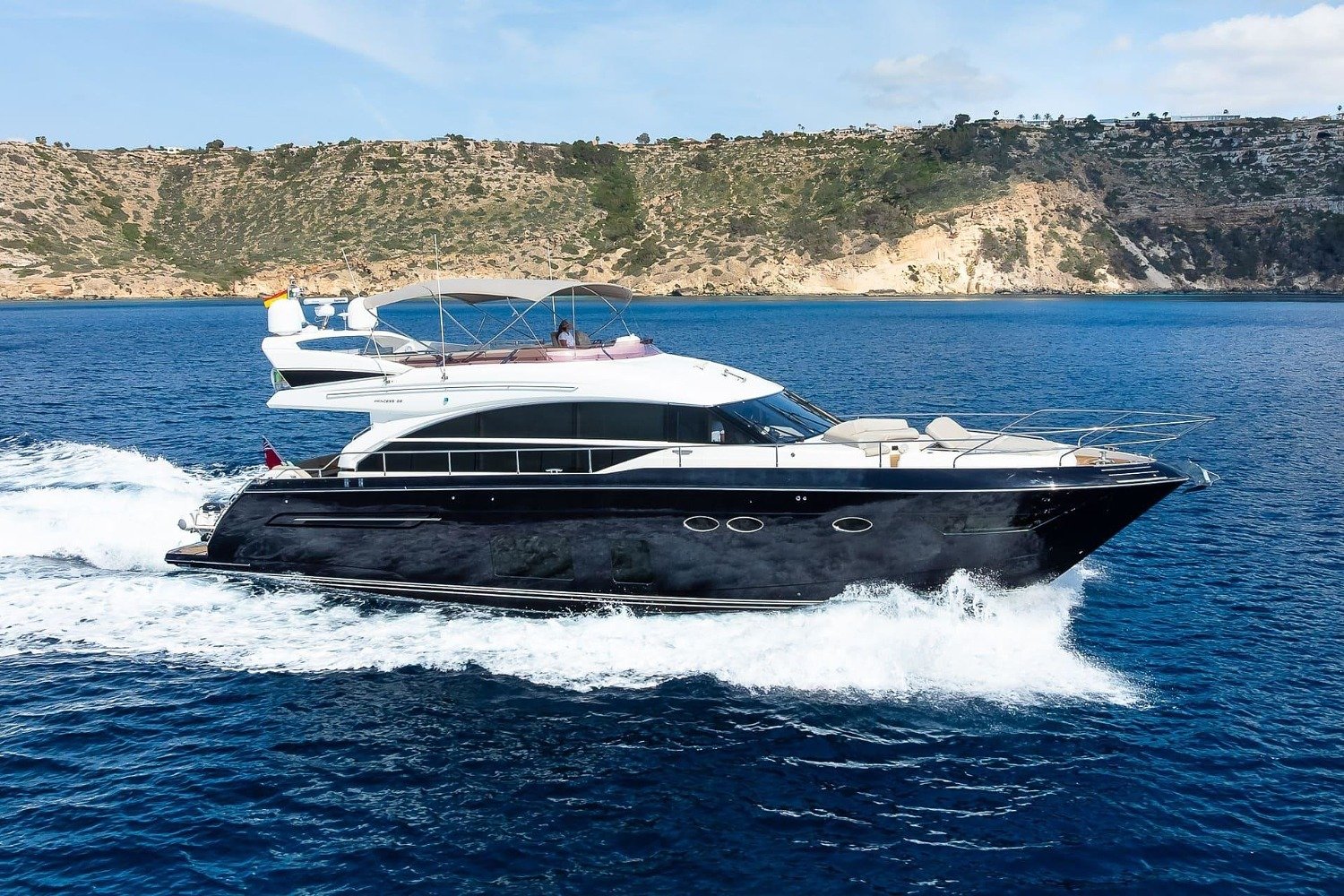 Princess 68 Charter Ibiza – Crewed Flybridge Motor Yacht, Balearics | 2015 | PR2104